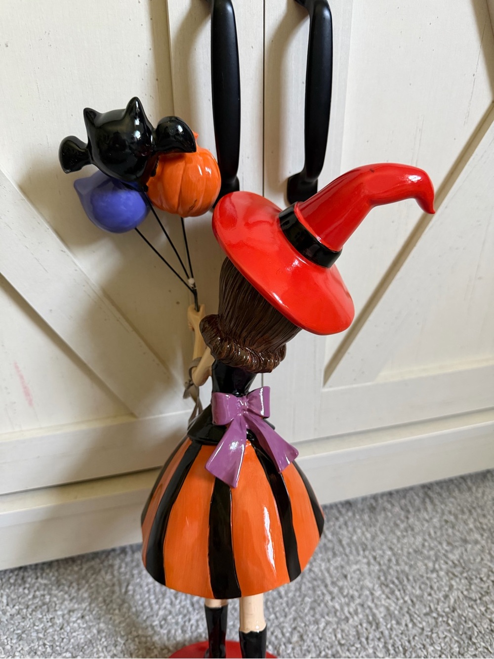 Viral Bella Lux Halloween Witch Girl - 15” Figure - Holding Balloons Decor - Picture 3 of 3